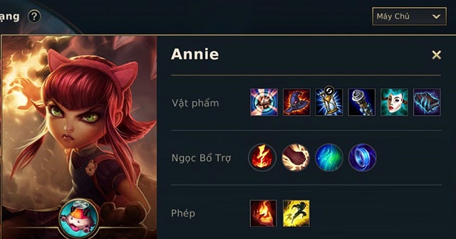Build đồ hiệu quả cho Annie trong Tốc Chiến
