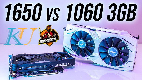 So sánh giá trị GeForce GTX 1650 vs 1060GB