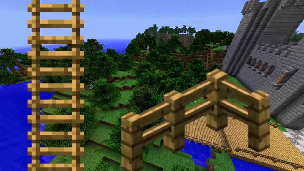 Cầu thang trong Minecraft khá đơn giản và dễ làm