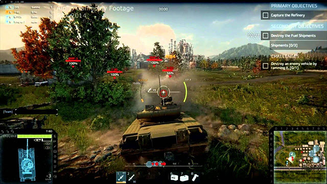 game bắn xe tăng offline 3D