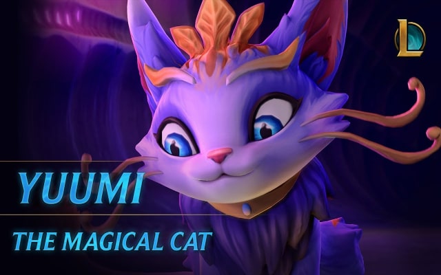 Yuumi - cô mèo ma thuật của Liên Minh Huyền Thoại