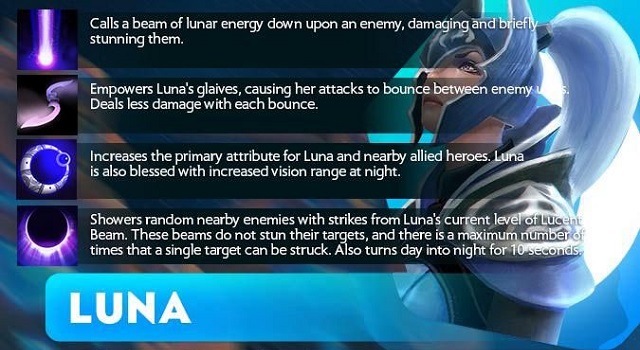Thông tin chi tiết kỹ năng của Luna