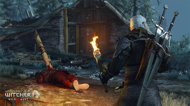 Nhân vật Geralt trong Wild Hunt