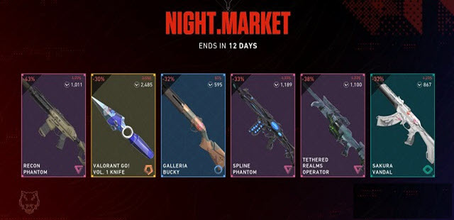 Valorant Night Market 2022